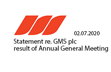 Statement re Gulf Marine Services PLC - Results of Annual General Meeting